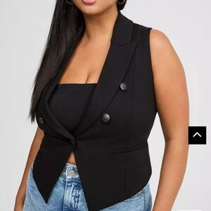 Studio Ponte Buttoned Tailored Suit Vest